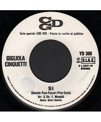 Essayons de tomber amoureux [Gigliola Cinquetti,...] - Vinyl 7", 45 RPM, Jukebox [product.brand] 1 - Shop I'm Jukebox 