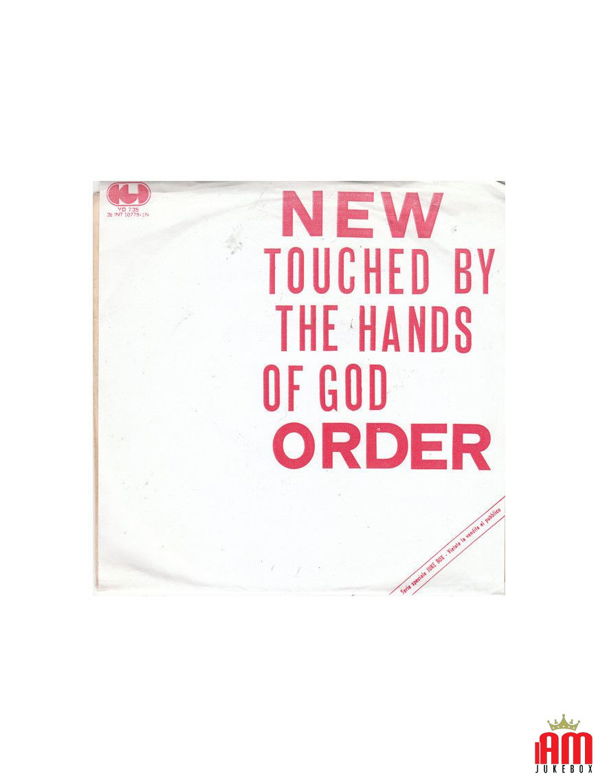 Touched By The Hand Of God GTO [New Order,...] – Vinyl 7", 45 RPM, Jukebox [product.brand] 1 - Shop I'm Jukebox 