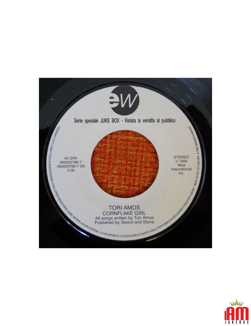 Rock Normal Cornflake Girl [Nikki (12),...] – Vinyl 7", 45 RPM, Jukebox [product.brand] 1 - Shop I'm Jukebox 