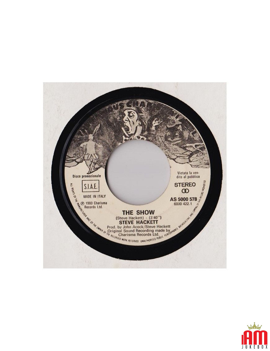 The Show The Breaks (Vocal) [Steve Hackett,...] - Vinyl 7", 45 RPM, Promo [product.brand] 1 - Shop I'm Jukebox 