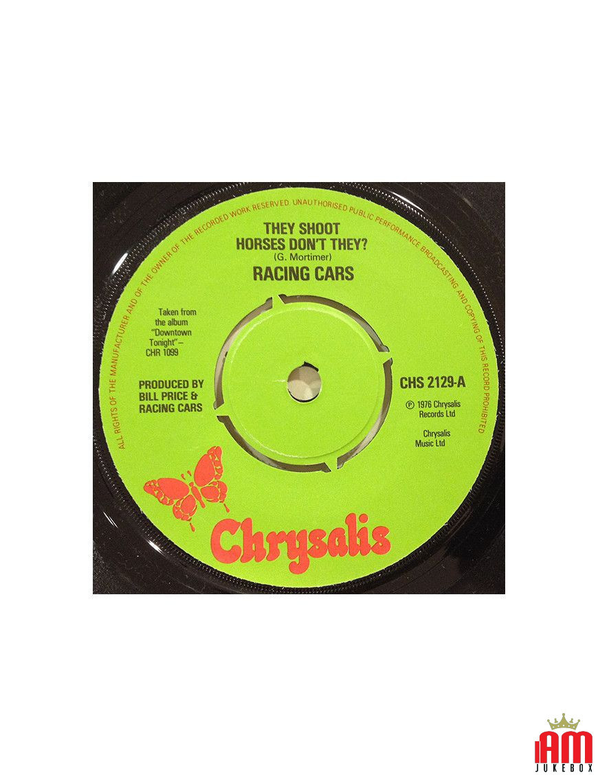 They Shoot Horses Don't They? [Racing Cars] - Vinyl 7", 45 RPM, Single [product.brand] 1 - Shop I'm Jukebox 