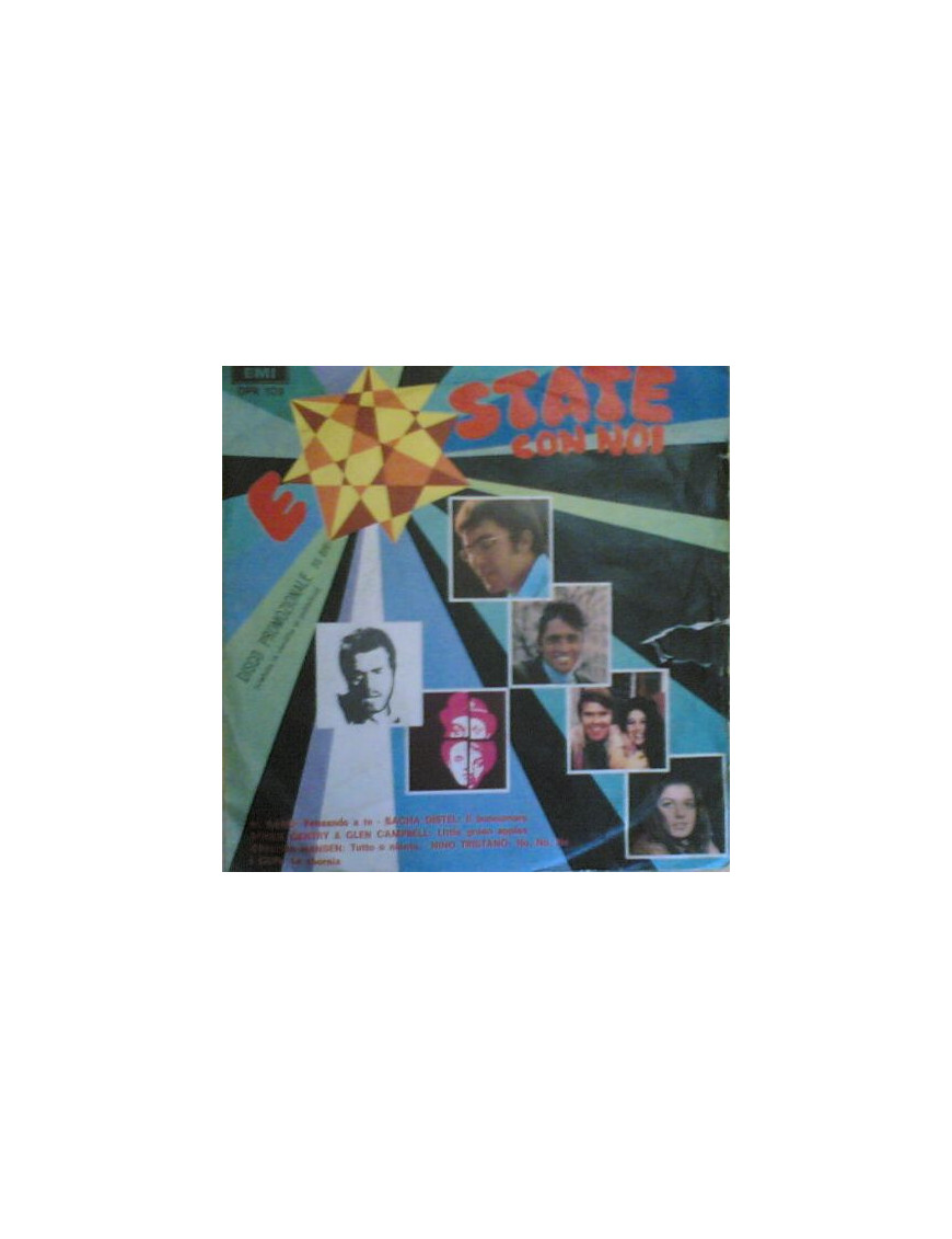 Estate Con Noi [Various] - Vinyl 7", 33 ? RPM, EP, Promo, Sampler