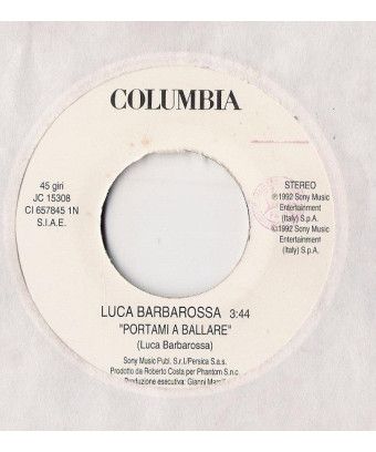 Take Me Dancing for Nothing in the World [Luca Barbarossa,...] – Vinyl 7", 45 RPM, Stereo [product.brand] 1 - Shop I'm Jukebox 