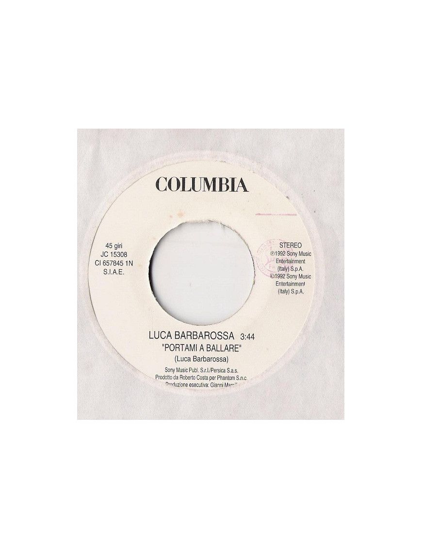 Take Me Dancing for Nothing in the World [Luca Barbarossa,...] – Vinyl 7", 45 RPM, Stereo [product.brand] 1 - Shop I'm Jukebox 