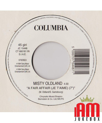 A Fair Affair (Je T'aime) (7") Rocks [Misty Oldland,...] - Vinyl 7", 45 RPM [product.brand] 1 - Shop I'm Jukebox 