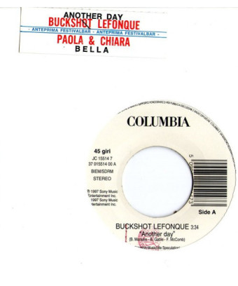 Another Day Bella [Buckshot LeFonque,...] – Vinyl 7", Promo [product.brand] 1 - Shop I'm Jukebox 