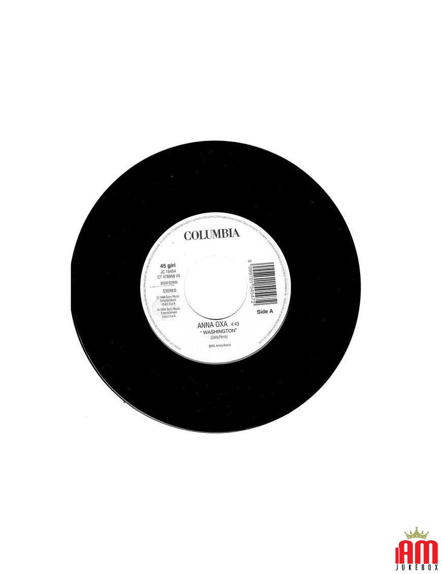 Washington Lady Madonna [Anna Oxa,...] - Vinyl 7", 45 RPM [product.brand] 1 - Shop I'm Jukebox 