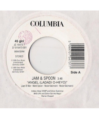 Angel (Ladadi O-Heyo) Gimme Little Sign [Jam & Spoon,...] - Vinyle 7", 45 RPM, Jukebox [product.brand] 1 - Shop I'm Jukebox 