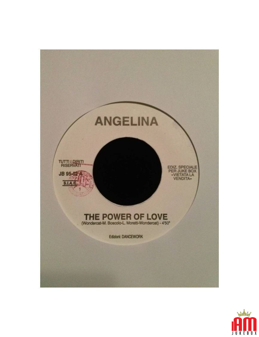 Le pouvoir de l'amour - Into The Arena [Angelina (4),...] - Vinyle 7", 45 RPM, Jukebox [product.brand] 1 - Shop I'm Jukebox 