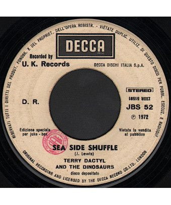 Sea Side Shuffle Sugar Me [Terry Dactyl And The Dinosaurs,...] – Vinyl 7", 45 RPM, Jukebox [product.brand] 1 - Shop I'm Jukebox 