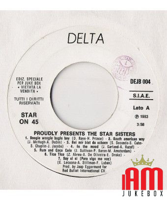 Les Star Sisters Fly Away [Stars On 45,...] - Vinyle 7", 45 RPM, Jukebox [product.brand] 1 - Shop I'm Jukebox 