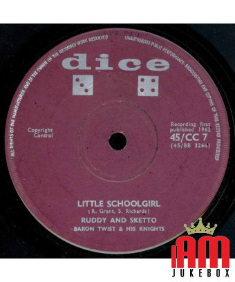 Petite écolière Hush Baby [Ruddy And Sketto,...] - Vinyl 7", 45 RPM, Single