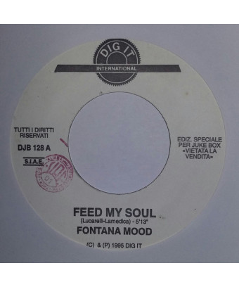 Feed My Soul   Can't Live Without You [Fontana Mood,...] - Vinyl 7", 45 RPM, Jukebox