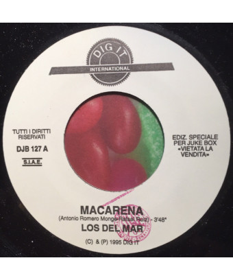 Macarena   Capturing Matrix [Los Del Mar,...] - Vinyl 7", 45 RPM, Jukebox