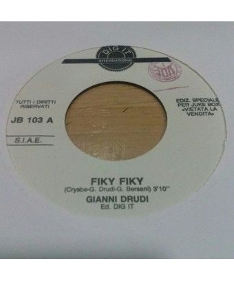 Fiky Fiky Princess [Gianni Drudi,...] - Vinyl 7", 45 RPM, Jukebox [product.brand] 1 - Shop I'm Jukebox 