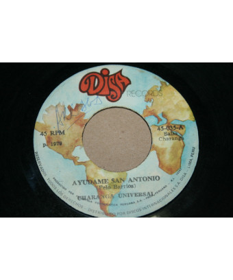 Ayúdame San Antonio [Charanga Universal] - Vinyl 7", 45 RPM, Single [product.brand] 1 - Shop I'm Jukebox 