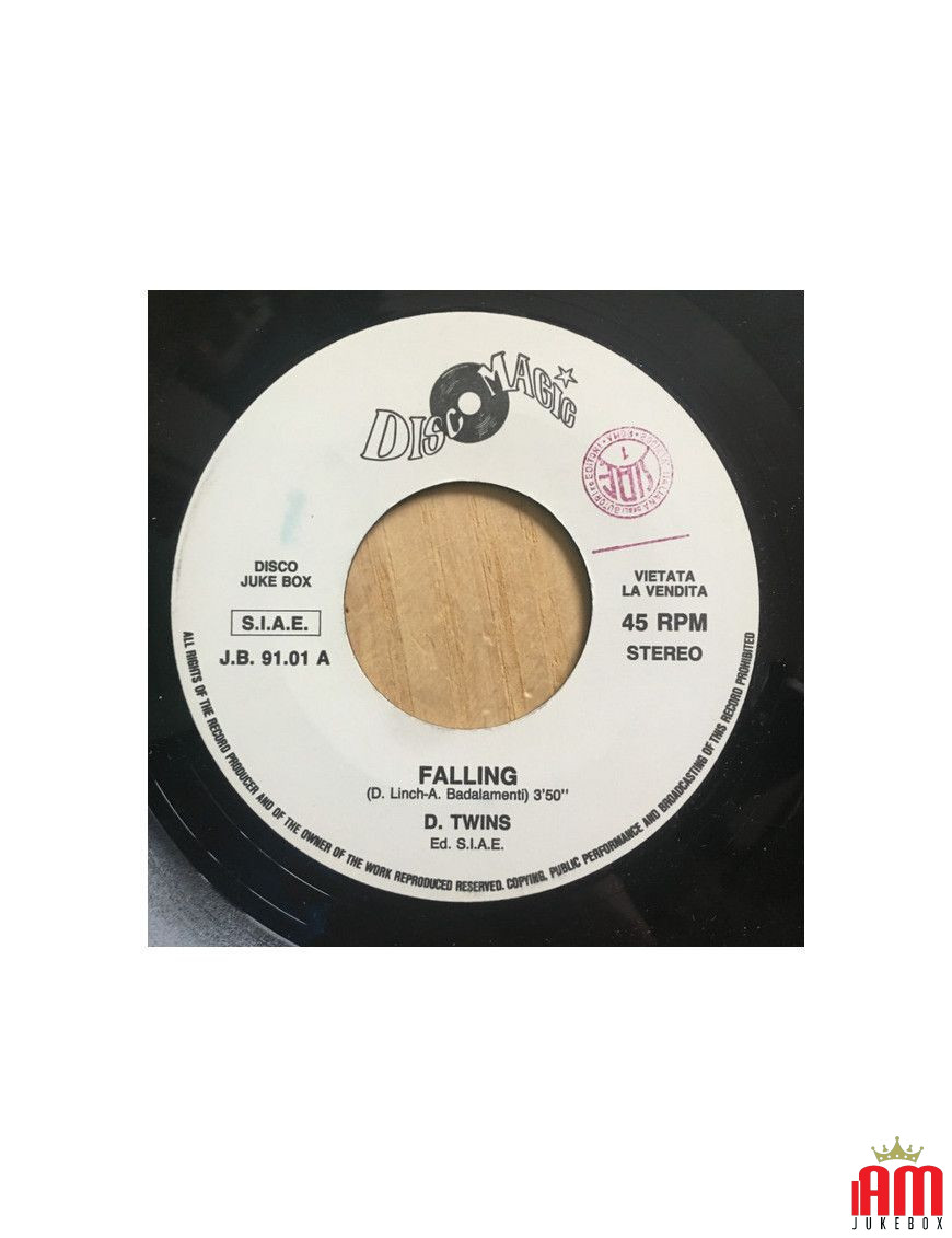 Falling To Go Crazy [D. Twins,...] - Vinyl 7", 45 RPM, Jukebox [product.brand] 1 - Shop I'm Jukebox 