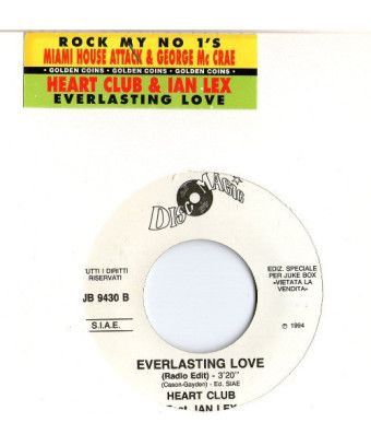 Rock My N° 1'S Everlasting Love [Miami House Attack,...] - Vinyl 7", 45 RPM, Jukebox [product.brand] 1 - Shop I'm Jukebox 