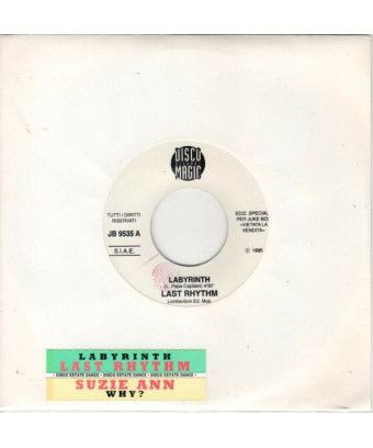 Labyrinth Why? (My Mix) [Last Rhythm,...] - Vinyl 7", 45 RPM, Jukebox [product.brand] 1 - Shop I'm Jukebox 