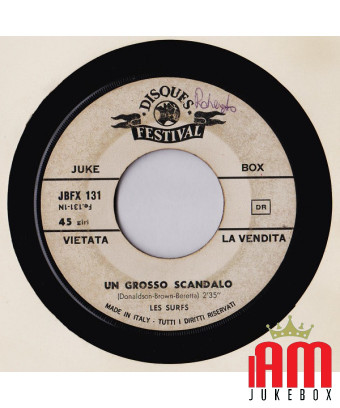 A Big Scandal [Les Surfs] - Vinyl 7", 45 RPM, Jukebox [product.brand] 1 - Shop I'm Jukebox 