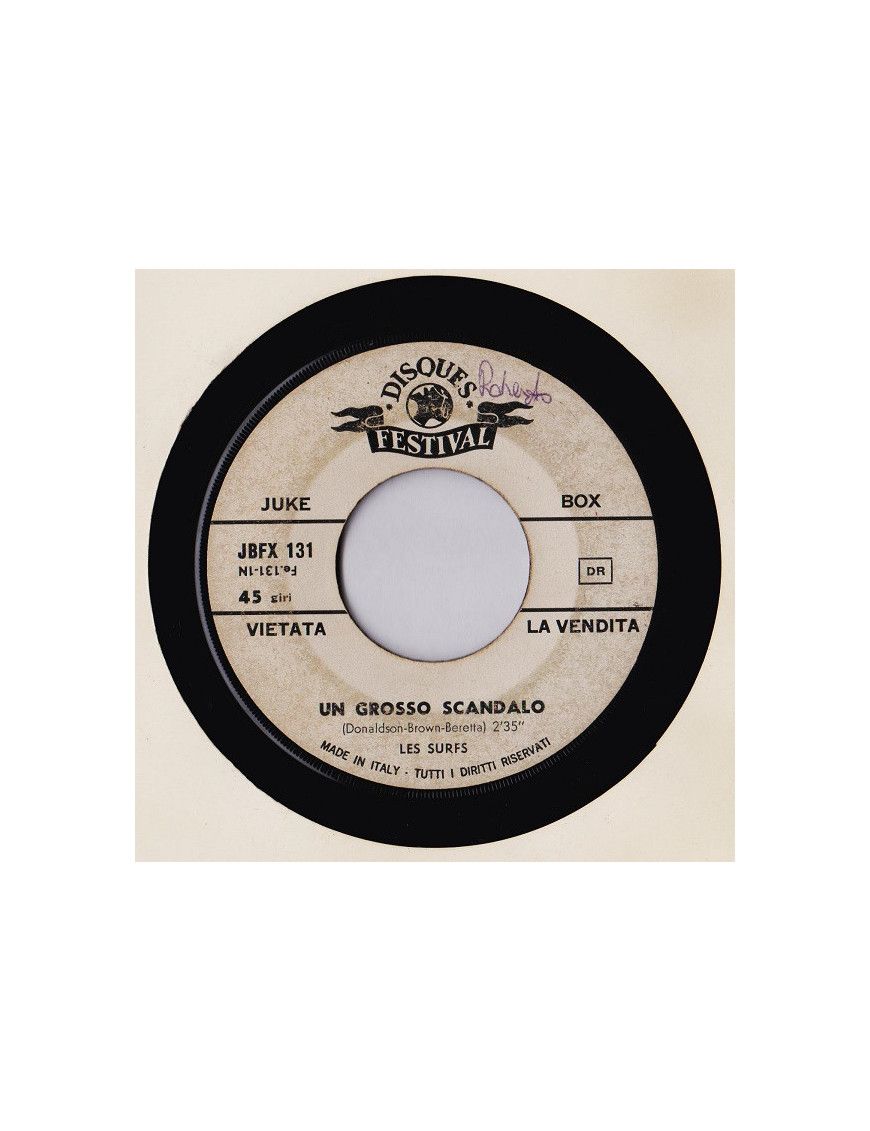 Ein großer Skandal [Les Surfs] – Vinyl 7", 45 RPM, Jukebox [product.brand] 1 - Shop I'm Jukebox 