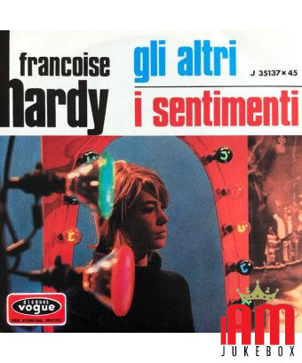 Les Autres Les Sentiments [Françoise Hardy] - Vinyl 7", 45 RPM, Single [product.brand] 1 - Shop I'm Jukebox 