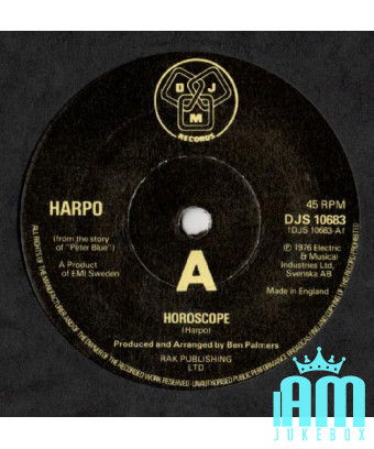 Horoscope [Harpo] - Vinyle 7", 45 Tours [product.brand] 1 - Shop I'm Jukebox 