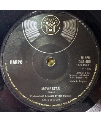 Movie Star [Harpo] - Vinyl...