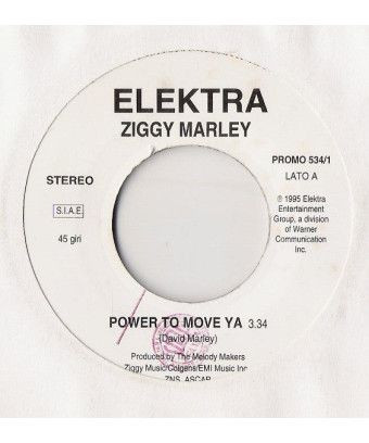 Power To Move You're The Star [Ziggy Marley And The Melody Makers,...] - Vinyle 7", 45 RPM, Promo, Stéréo [product.brand] 1 - Sh