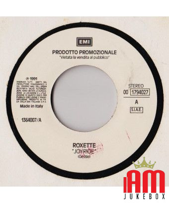 Joyride Generation Of Phenomena [Roxette,...] - Vinyl 7", 45 RPM, Promo [product.brand] 1 - Shop I'm Jukebox 