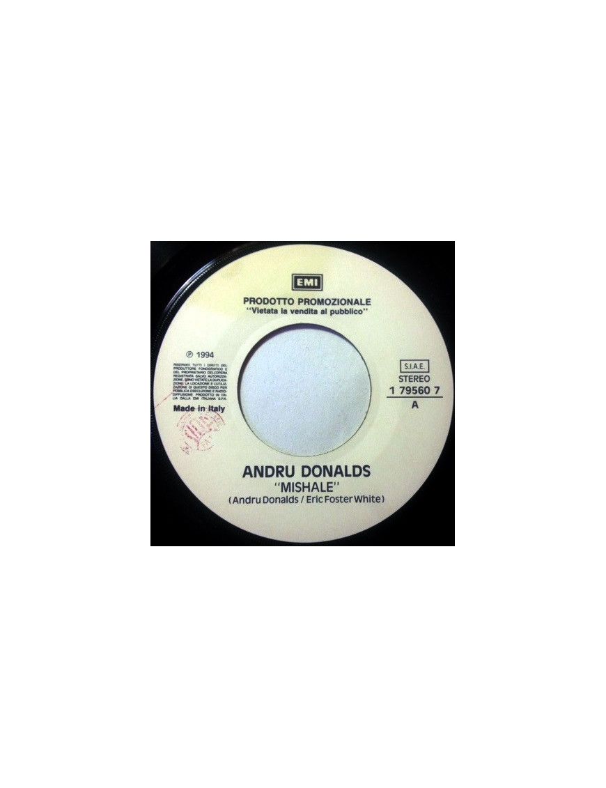 Mishale Wonderful [Andru Donalds,...] - Vinyle 7", 45 RPM, Promo [product.brand] 1 - Shop I'm Jukebox 