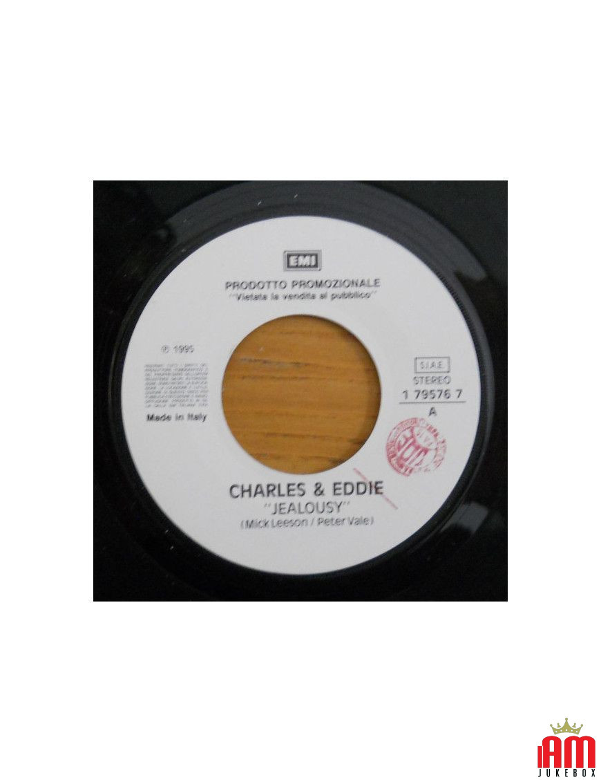 Jealousy We'll Play Again [Charles & Eddie,...] – Vinyl 7", 45 RPM, Jukebox, Promo [product.brand] 1 - Shop I'm Jukebox 