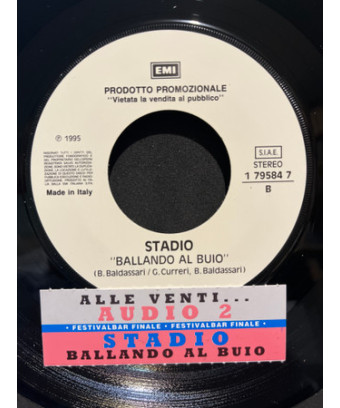 Alle Venti Dancing in the Dark [Audio 2,...] – Vinyl 7", 45 RPM, Promo