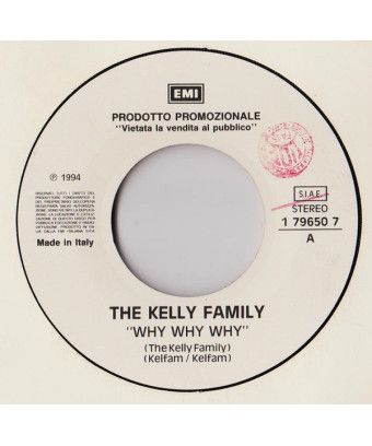 Pourquoi pourquoi pourquoi encore une bonne nuit avec les garçons [The Kelly Family,...] - Vinyl 7", 45 RPM, Promo, Stéréo [prod