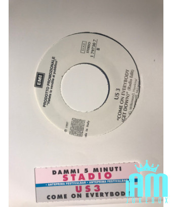 Give Me 5 Minutes [Stadio] – Vinyl 7", 45 RPM, Single, Promo, Stereo [product.brand] 1 - Shop I'm Jukebox 