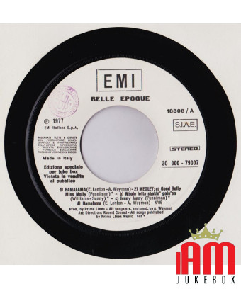 Bamalama Medley 1 2 Night [Belle Epoque,...] - Vinyl 7", 45 RPM, Jukebox [product.brand] 1 - Shop I'm Jukebox 