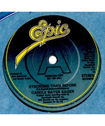 Plus fort qu'avant [Carole Bayer Sager] - Vinyl 7", 45 RPM, Single, Promo [product.brand] 1 - Shop I'm Jukebox 