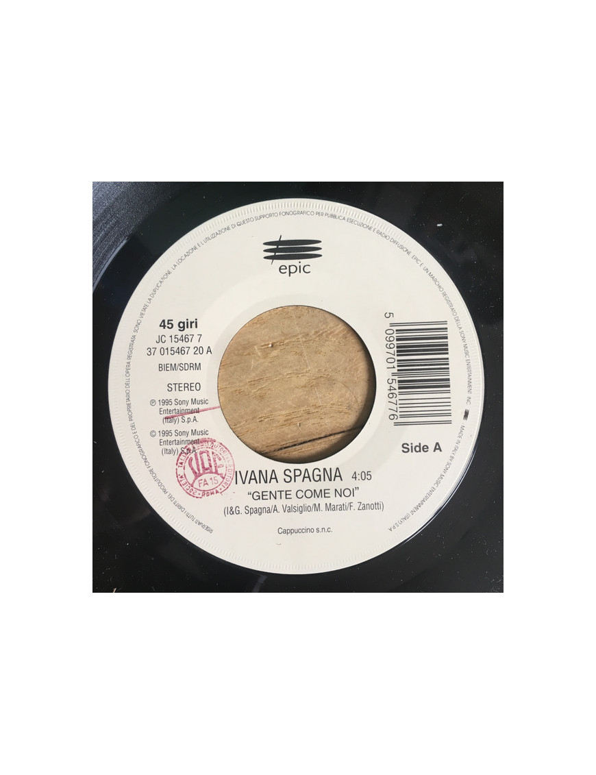 Die Leute mögen uns mehr als das [Ivana Spagna,...] – Vinyl 7", 45 RPM, Jukebox