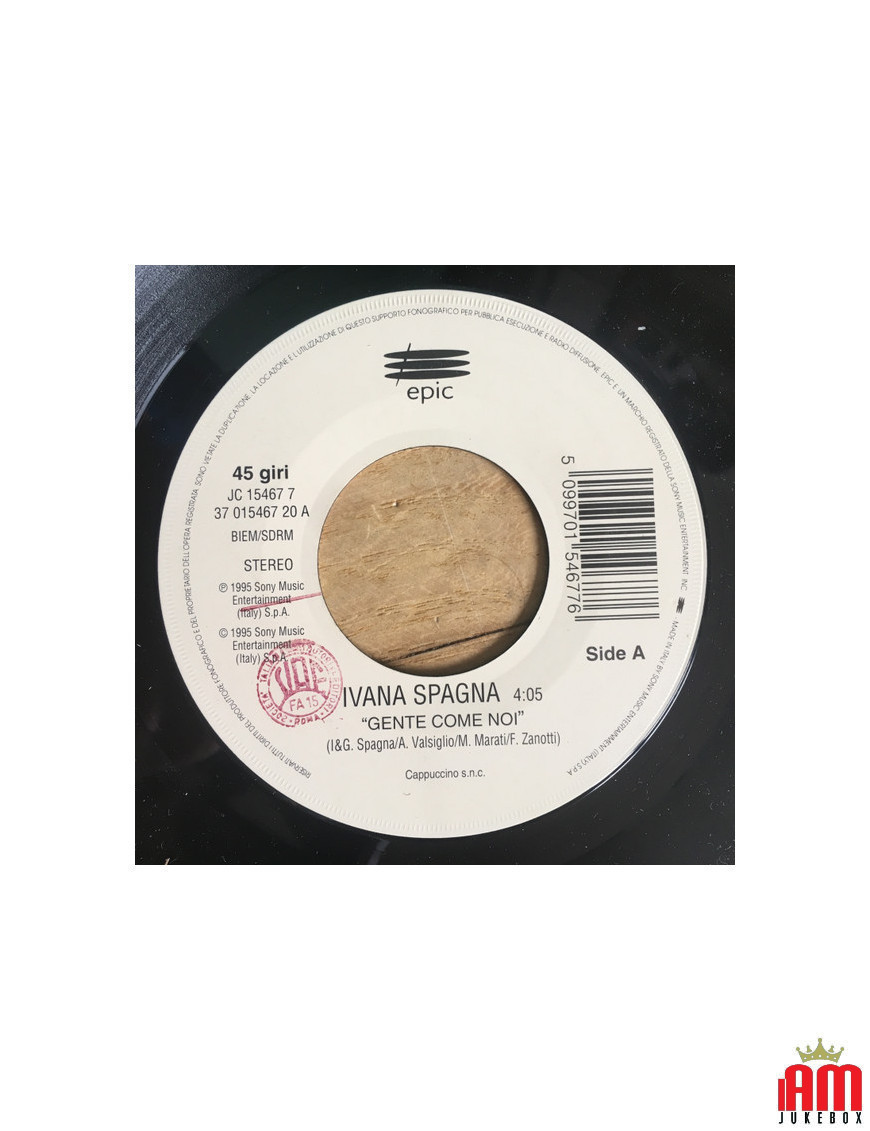 People Like Us More Than That [Ivana Spagna,...] - Vinyl 7", 45 RPM, Jukebox