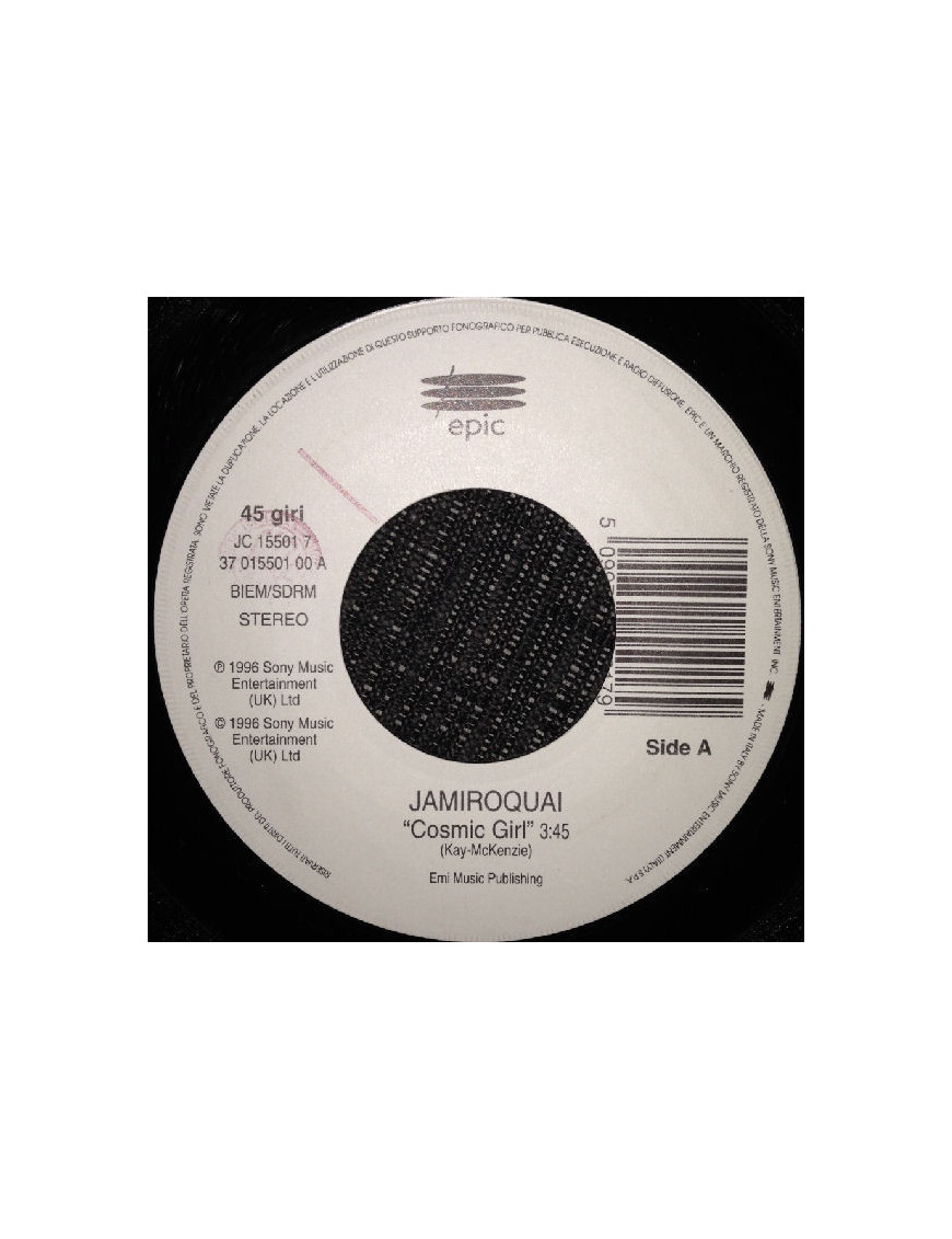 Cosmic Girl   Ci Sarò [Jamiroquai,...] - Vinyl 7", 45 RPM, Jukebox