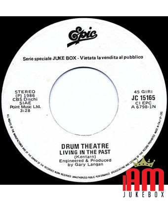 Living In The Past Via Margutta [Drum Theatre,...] - Vinyle 7", 45 RPM, Jukebox [product.brand] 1 - Shop I'm Jukebox 