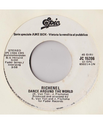 Dance Around The World   Dance Dance Dance [Richenel,...] - Vinyl 7", 45 RPM, Jukebox
