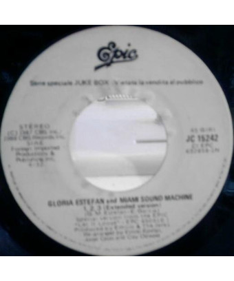 1-2-3 (Extended Version) Ae, Ao (Extended Version) [Miami Sound Machine] – Vinyl 7", 45 RPM, Jukebox