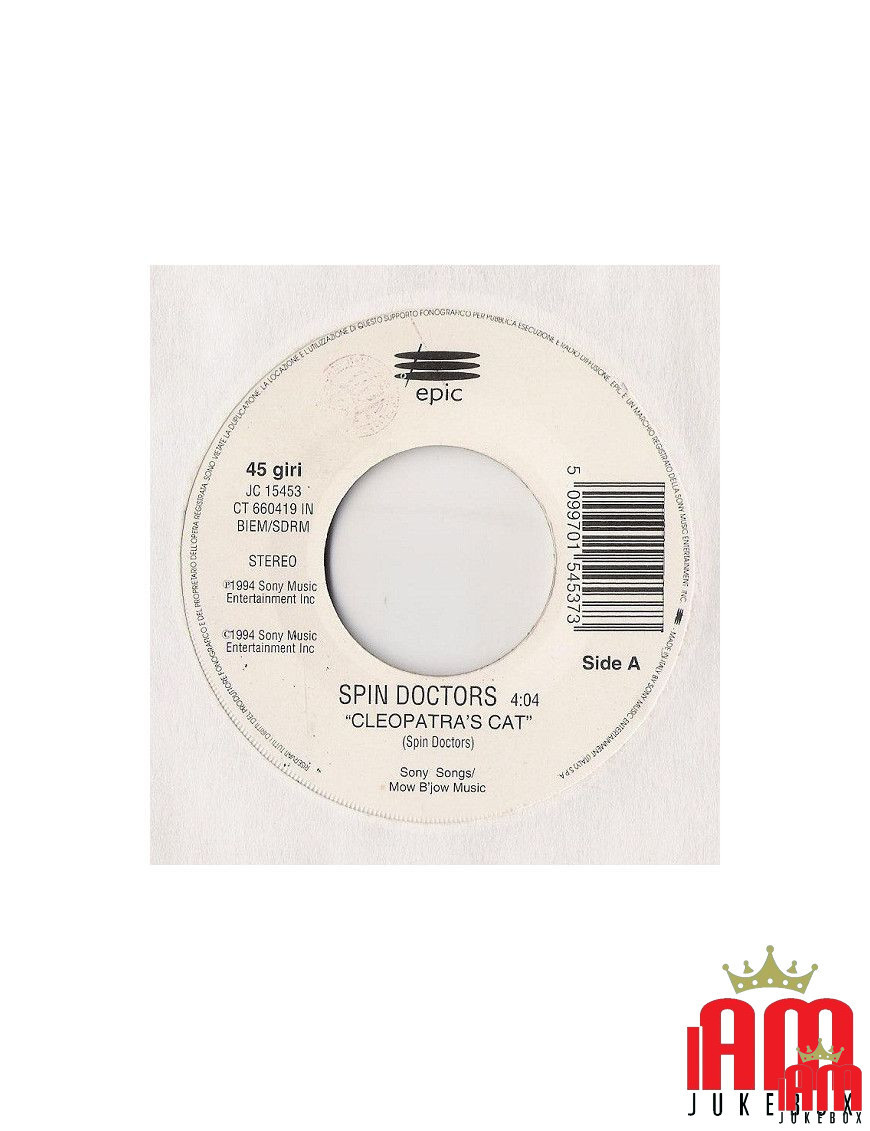 Cleopatra's Cat The Color Of My Dreams [Spin Doctors,...] – Vinyl 7", 45 RPM, Stereo [product.brand] 1 - Shop I'm Jukebox 