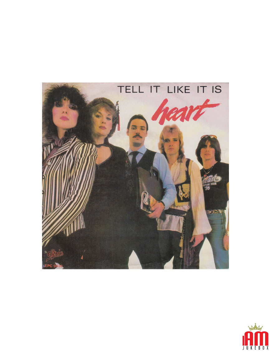 Tell It Like It Is [Heart] - Vinyl 7", Single, 45 RPM [product.brand] 1 - Shop I'm Jukebox 