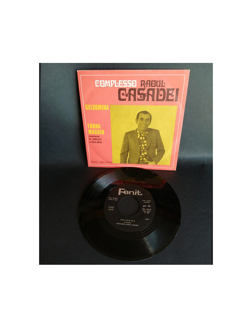 Gelsomina Torna Maggio [Complesso Raoul Casadei] – Vinyl 7", 45 RPM, Single [product.brand] 1 - Shop I'm Jukebox 