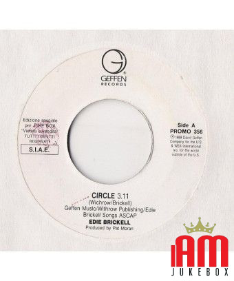 Circle Only I Pazzi Can Love [Edie Brickell,...] – Vinyl 7", 45 RPM, Jukebox [product.brand] 1 - Shop I'm Jukebox 