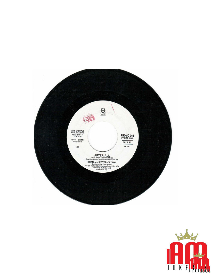 After All Pas Envie D'Expliquer [Cher,...] - Vinyl 7", 45 RPM, Jukebox [product.brand] 1 - Shop I'm Jukebox 