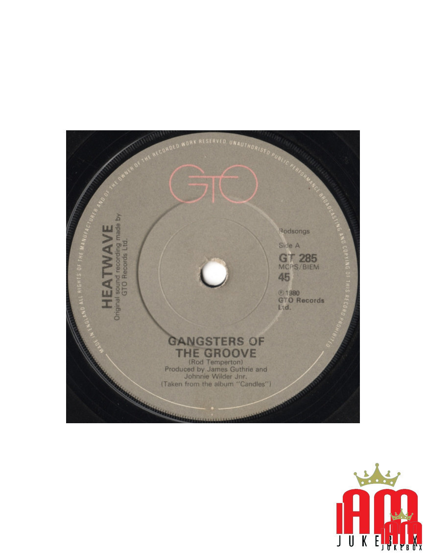 Gangsters Of The Groove [Heatwave] – Vinyl 7", 45 RPM, Single [product.brand] 1 - Shop I'm Jukebox 