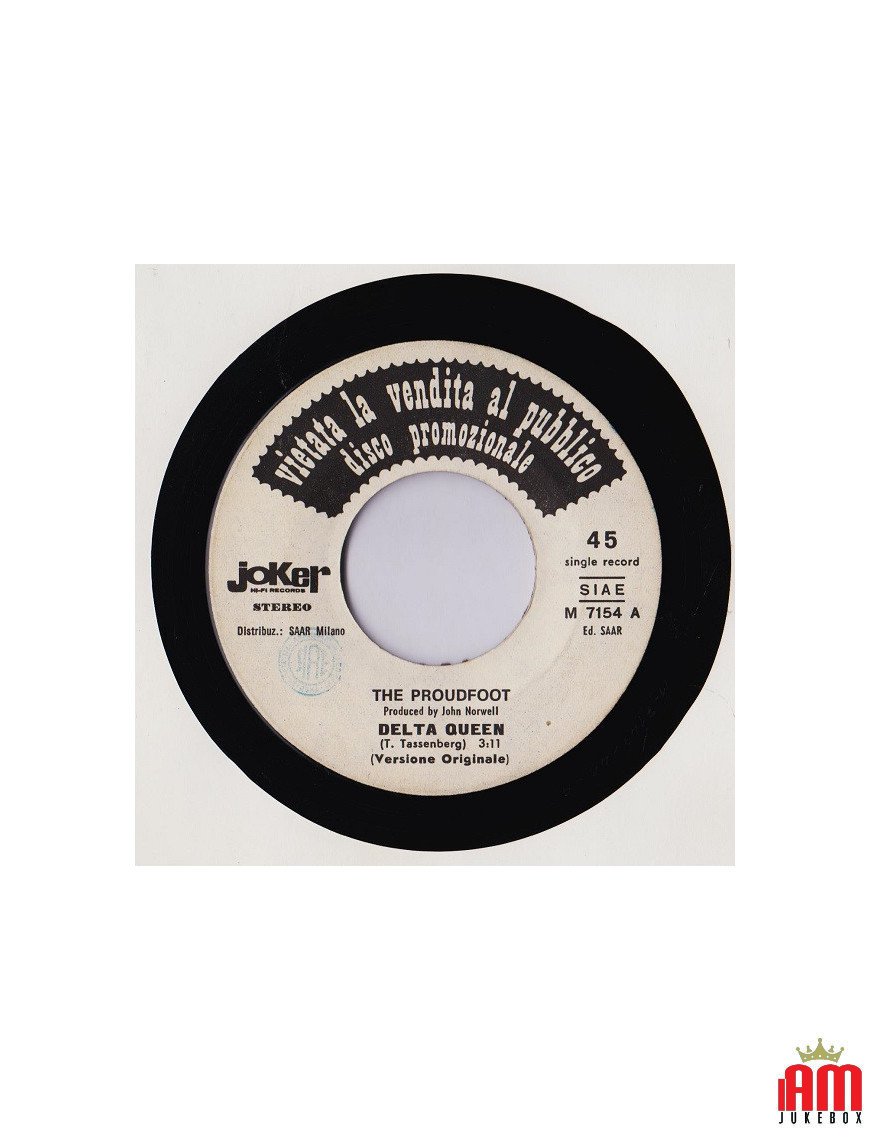 Delta Queen In A Broken Dream [Proudfoot,...] – Vinyl 7", 45 RPM, Promo, Stereo [product.brand] 1 - Shop I'm Jukebox 